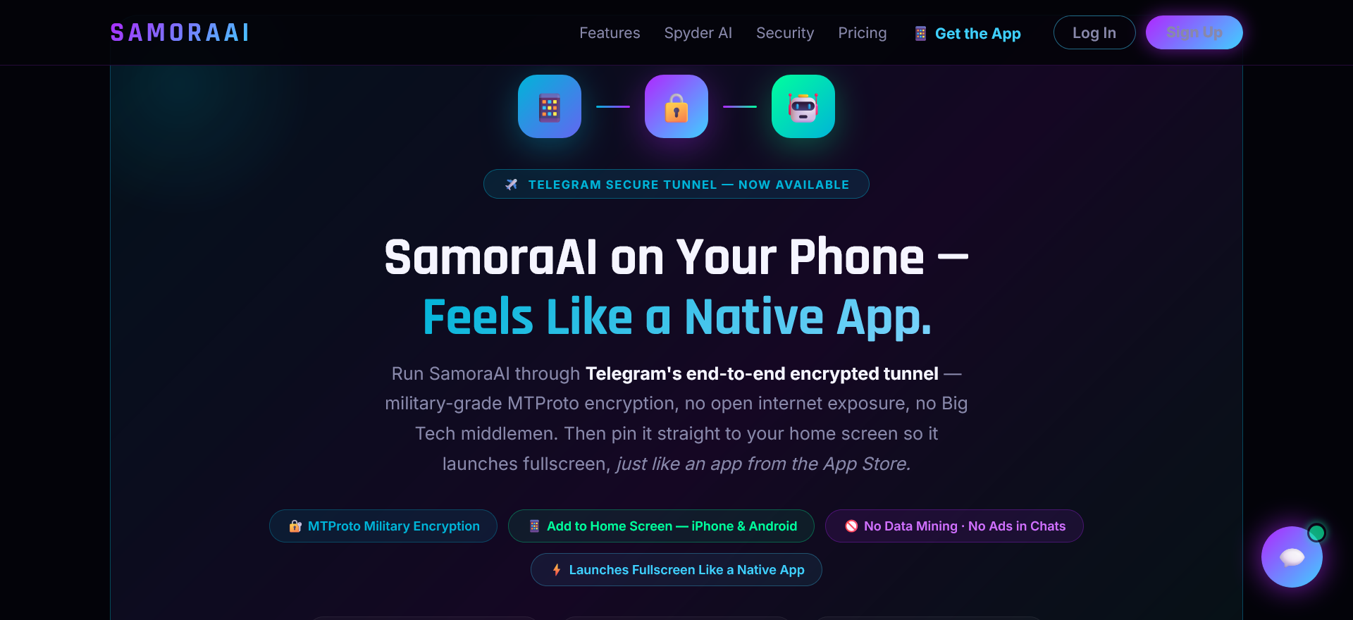 SamorAI screenshot